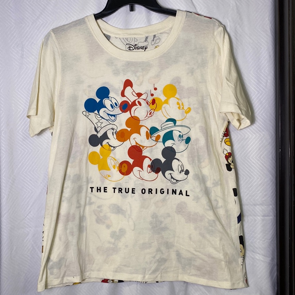 The True Original Mickey Mouse Tee with Back Graphics